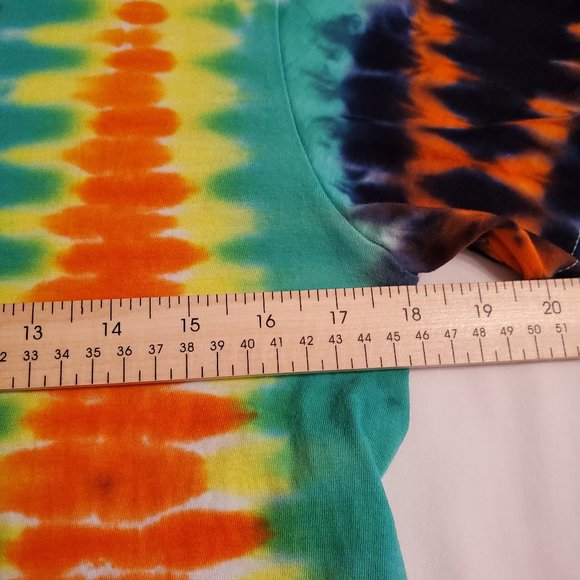 Tie Dye Boho bohemia unisex short sleeve T-shirt size S. 100% cotton. - Picture 12 of 13